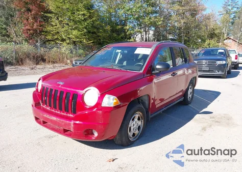 2007 Jeep Compass Sport from USA, damaged, VIN 1J8FF47WX7D203953